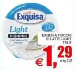 Pewex Exquisa fiocchi di latte light offerta