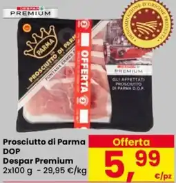 Despar Prosciutto di Parma DOP Despar Premium offerta