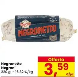 Despar Negronetto Negroni offerta
