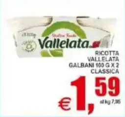 Pewex Ricotta vallelata galbani classica offerta