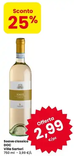 Despar Soave classico DOC Villa Sartori offerta