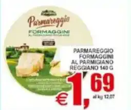 Pewex Parmareggio formaggini al parmigiano reggiano offerta
