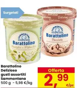 Despar Barattolino Delizioso Sammontana offerta