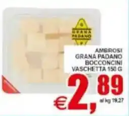 Pewex Ambrosi grana padano bocconcini offerta