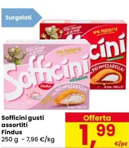Despar Sofficini Findus offerta
