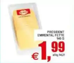 Pewex President emmental fette offerta