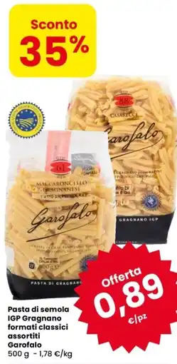 Despar Pasta di semola IGP Gragnano Garofalo offerta