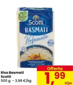 Despar Riso Basmati Scotti offerta