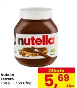 Despar Nutella Ferrero offerta