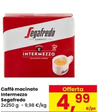 Despar Caffè macinato Intermezzo Segafredo offerta