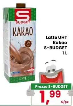 Despar Latte UHT Kakao S-BUDGET offerta