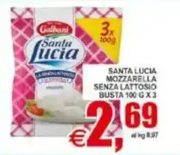 Pewex Santa lucia mozzarella senza lattosio offerta