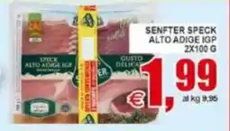 Pewex Senfter speck alto adige igp offerta
