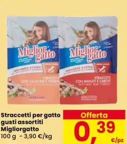 Despar Straccetti per gatto Migliorgatto offerta