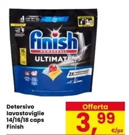 Despar Detersivo lavastoviglie 14/16/18 caps Finish offerta