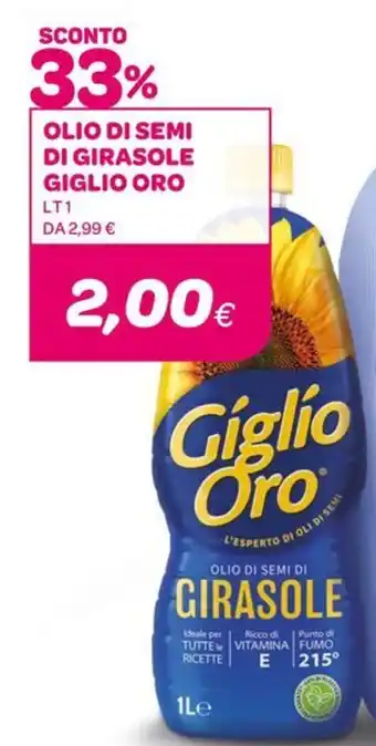 Ekom Olio di semi di girasole GIGLIO ORO offerta