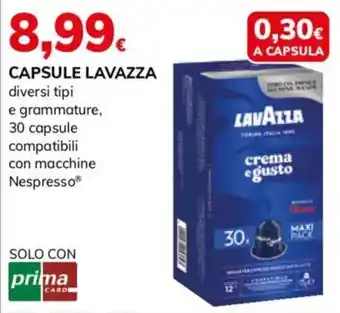 Basko Capsule LAVAZZA offerta