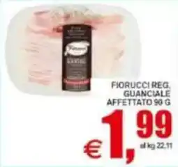 Pewex Fiorucci reg. guanciale affettato offerta