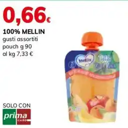 Basko 100% mellin pouch offerta