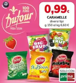 Basko Dufour caramelle offerta