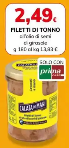 Basko Calata de mari filetti di tonno offerta