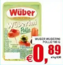 Pewex Wuber wuberini pollo offerta