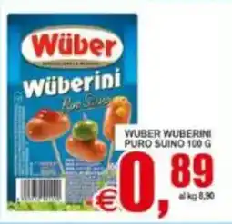 Pewex Wuber wuberini puro suino offerta