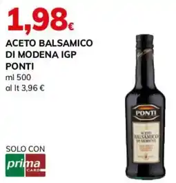 Basko Aceto balsamico di modena igp PONTI offerta