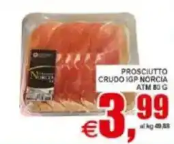 Pewex Prosciutto crudo igp norcia atm offerta