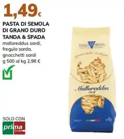 Basko Pasta di semola di grano duro TANDA & SPADA offerta