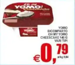 Pewex Yomo bicomparto oh my yomo cheescake offerta