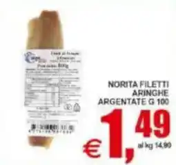 Pewex Norita filetti aringhe argentate offerta