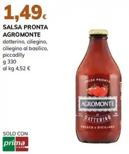 Basko Salsa pronta AGROMONTE offerta