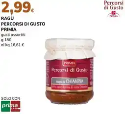 Basko Ragù percorsi di gusto PRIMIA offerta