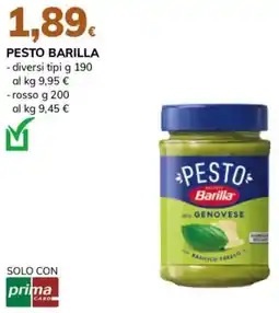 Basko Pesto BARILLA offerta