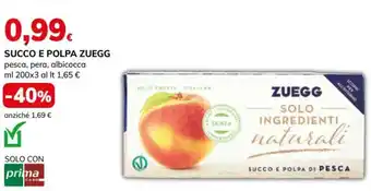 Basko Succo e polpa ZUEGG offerta