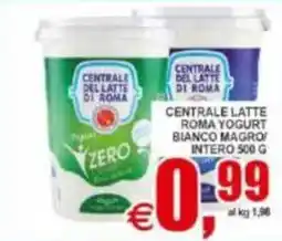 Pewex Centrale latte roma yogurt bianco magro/ intero offerta
