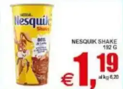 Pewex Nesquik shake offerta