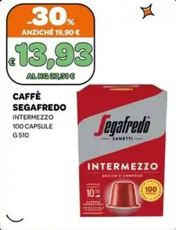 Ekom Caffè SEGAFREDO offerta