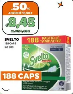 Ekom Svelto 188 caps offerta