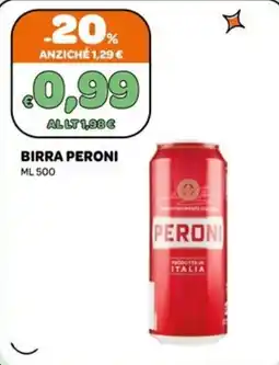 Ekom Birra PERONI offerta