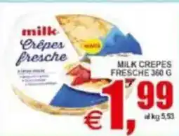 Pewex Milk crepes fresche offerta