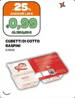 Ekom Cubetti di cotto RASPINI offerta