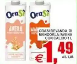 Pewex Orasi bevanda di mandorla/avena con calcio offerta