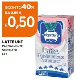 Ekom Valgardena latte uht parzialmente scremato offerta