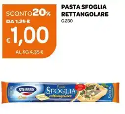 Ekom Stuffer pasta sfoglia rettangolare offerta