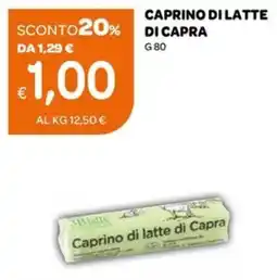 Ekom Caprino di latte di capra offerta