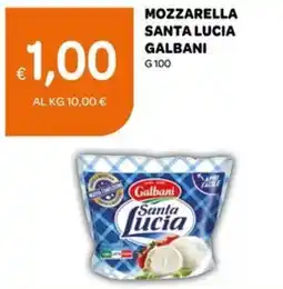 Ekom Mozzarella santa lucia GALBANI offerta