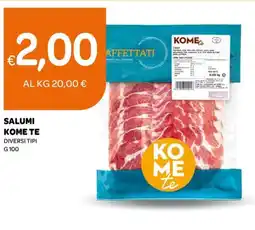 Ekom Salumi KOME TE offerta