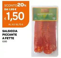 Ekom Salsiccia piccante a fette offerta